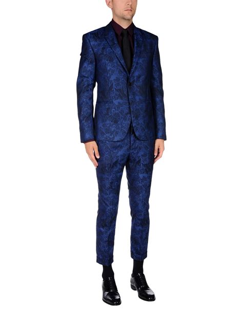 versace blue tuxedo jacket|versace men's suits price.